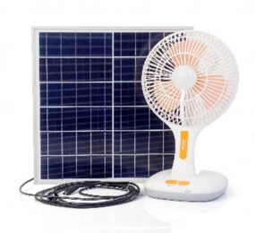 Quạt sạc tích hợp đèn ngủ Suntek KM-F0166 kiêm pin sạc... - Hàng chính hãng