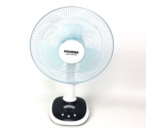 Quạt tích điện Povena PVN-5612 - Hàng chính hãng