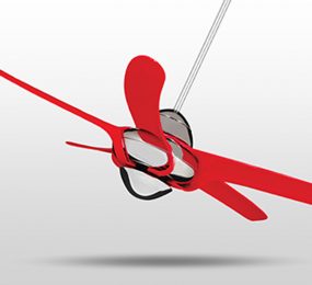 Quạt trần Panasonic Royal Uragano đỏ - Hàng chính hãng