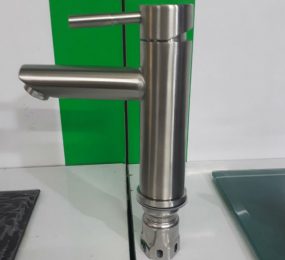 Sen - Lavabo nóng lạnh Inox Olaytoto LBN-024 - Hàng chính hãng