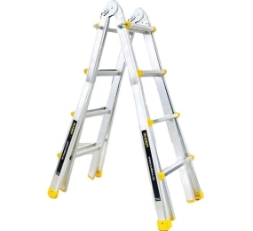 Thang nhôm chữ A rút lồng Sumika SKM404A - Hàng chính hãng