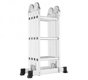 Thang nhôm gấp 4 đoạn Kagami KT-37M - Hàng chính hãng