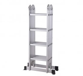 Thang nhôm gấp 4 đoạn Kagami KT-47M - Hàng chính hãng