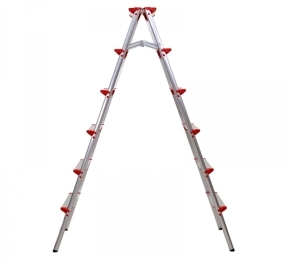 Thang nhôm gấp chữ A Fujihome DL206 - Hàng chính hãng