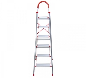 Thang nhôm ghế bản to 6 bậc Fujihome SL-306 - Hàng chính hãng