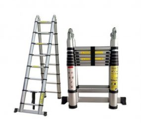 Thang nhôm rút chữ A Kachi MK02TRNA - Hàng chính hãng