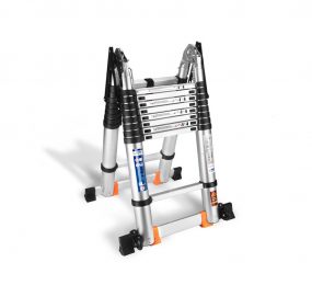 Thang nhôm rút đôi chữ A Hakawa HK-250 - Hàng chính hãng