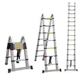 Thang nhôm rút gọn chữ A Advindeq ADT707B - Hàng chính hãng