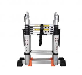 Thang nhôm rút gọn chữ A cao cấp Jumbo A190 - Hàng chính hãng