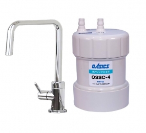 Thiết bị lọc nước lắp dưới bồn Kitz OSS-Q4 - Hàng chính hãng