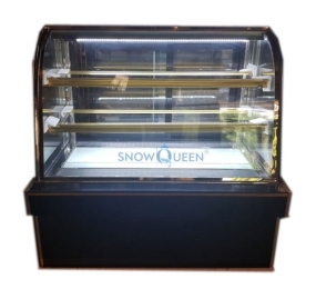 Tủ bánh kem 3 tầng kính cong 1,2m SnowQueen SNQ-YS12 - Hàng chính hãng