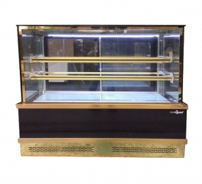 Tủ bánh kem kính cong 1,2m SnowQueen SNQ-YS12 - Hàng chính hãng