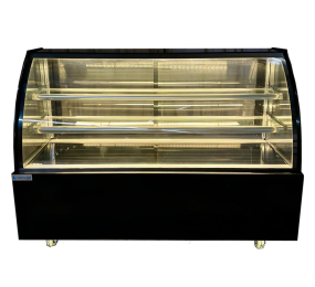 Tủ bánh kem kính cong 1.8m 3 tầng Lightcool DG-1800Z 680L - Hàng chính hãng