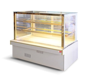 Tủ bánh kem kính vuông Oucboll YH-1800-3 - Hàng chính hãng