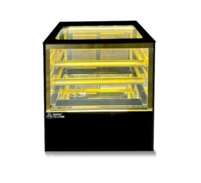 Tủ bánh mini để bàn kính vuông Snow Village GB-100V - Hàng chính hãng