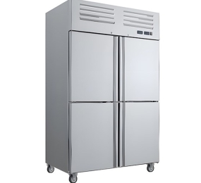 Tủ đông mát 4 cánh inox H&C CDB1.0L4ARF