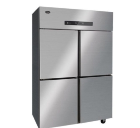 Tủ đông mát 4 cánh inox Oucboll BCD-1200 - Hàng chính hãng