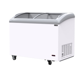 Tủ đông mặt kính cong Sanden SNC-0355 - Hàng chính hãng