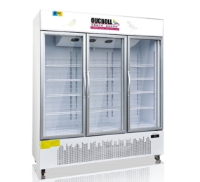 Tủ đông trưng bày 3 cánh kính Oucboll LD-1600F - Hàng chính hãng