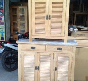 Tủ giầy dép gỗ sồi Mỹ 2 cánh 0,8 m 