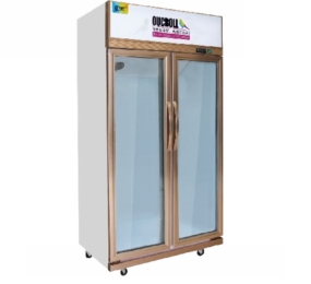 Tủ mát 2 cánh kính Oucboll 920 Lít LG-880C - Hàng chính hãng