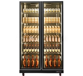 Tủ mát trưng bày 2 cánh Snow Village LC-1200B - Hàng chính hãng