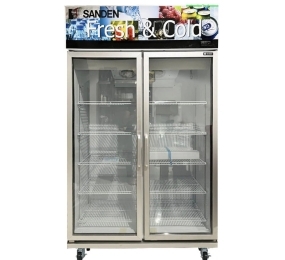 Tủ mát cửa kính Inverter Sanden OEM-1205i - Hàng chính hãng