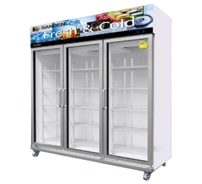Tủ mát cửa kính Inverter Sanden OEM-1805i - Hàng chính hãng