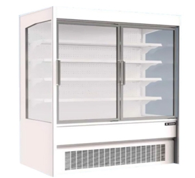 Tủ mát siêu thị cửa kính Sanden SSD-1813i - Hàng chính hãng
