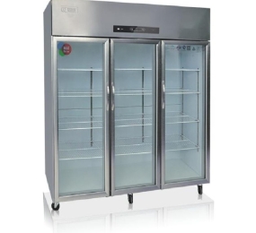 Tủ mát trưng bày 3 cánh kính 1160 lít Oucboll LC-1160 - Hàng chính hãng