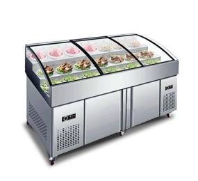 Tủ trên mát dưới đông Snow Village BT-B1.8D - Hàng chính hãng