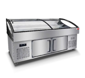 Tủ trưng bày 3 bậc trên mát dưới đông Oucboll BT-2000Z - Hàng chính hãng