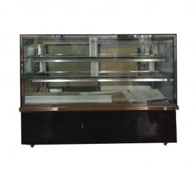 Tủ trưng bày bánh kính vuông 2m4 Berjaya RCS24SB13-2FB - Hàng chính hãng