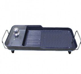 Vỉ nướng điện 3 ngăn Holtashi HT-M2865 - Hàng chính hãng