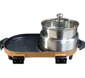 Vỉ nướng và bếp lẩu nướng đa năng Happy SJL 22