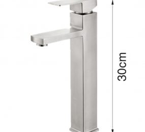Vòi Lavabo nóng lạnh inox Olaytoto KB-215SB - Hàng chính hãng