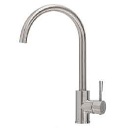 Vòi rửa chén nóng lạnh tăng áp inox Malloca K569-SN - Hàng chính hãng