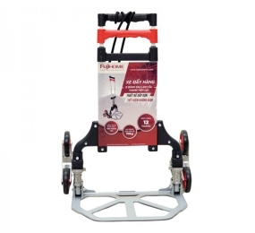 Xe đẩy hàng leo cầu thang 6 bánh Fujihome CC-675 - Hàng chính hãng