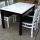 Bộ bàn ăn xuất Hàn Quốc mặt đá 1150 x 750 x 720 - Hàng chính hãng