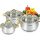 Bộ nồi inox 5 đáy Kangaroo KG866 - Hàng chính hãng