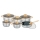 Bộ nồi inox 6 món Kaisa Villa KV-6618 - Hàng chính hãng