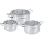 Bộ nồi inox cao cấp Kangaroo KG304IP2 - Hàng chính hãng