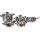 Bộ nồi Queen Star Happy Cook Q12CB - Hàng chính hãng
