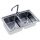 Chậu rửa bát Fandi FD-8045 - Hàng chính hãng