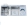 Chậu rửa bát inox 2 ngăn Pramie CP-1020 - Hàng chính hãng