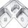 Chậu rửa chén góc 3 hộc Gorlde GD-504 - Hàng chính hãng