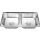 Chậu rửa chén inox Olaytoto CR-08 - Hàng chính hãng