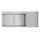 Chậu rửa Inox Teka ZENIT RS15 2B 1D - Hàng chính hãng