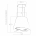 Máy hút mùi đảo đèn Elica JUNO URBAN ZINC/F/50 - Hàng chính hãng