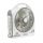 Quạt sạc điện kết hợp đèn led Honjianda HJD-FL 201 LED - 2 bình - Hàng chính hãng